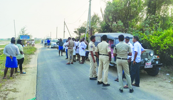 రెండు గ్రామాల మధ్య ఉద్రిక్తత