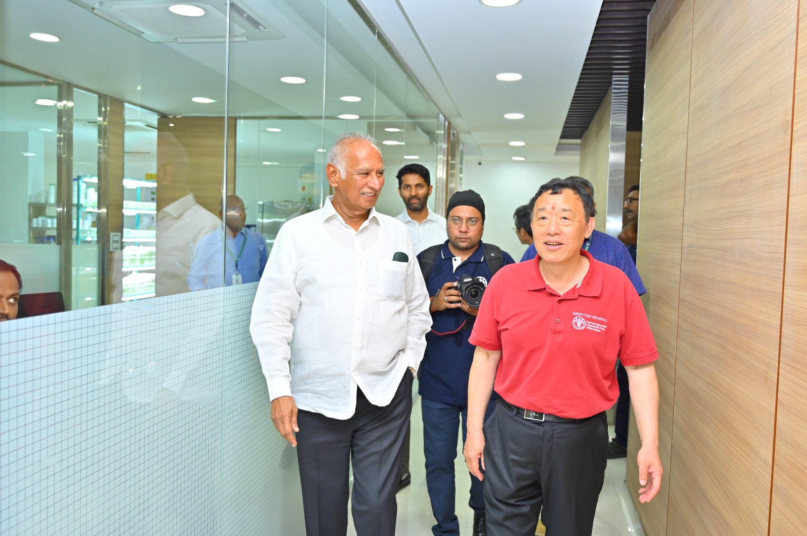 కావేరీ సీడ్‌ కంపెనీని సందర్శించిన ఎఫ్‌ఎఒ డిజి