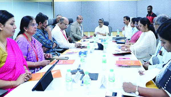 'గీతం'ను సందర్శించిన నార్త్‌ ఈస్ట్రన్‌ వర్సిటీ బృందం