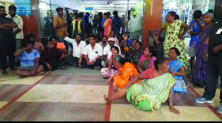 నారాయణలో డయాలసిస్‌ రోగి మృతి