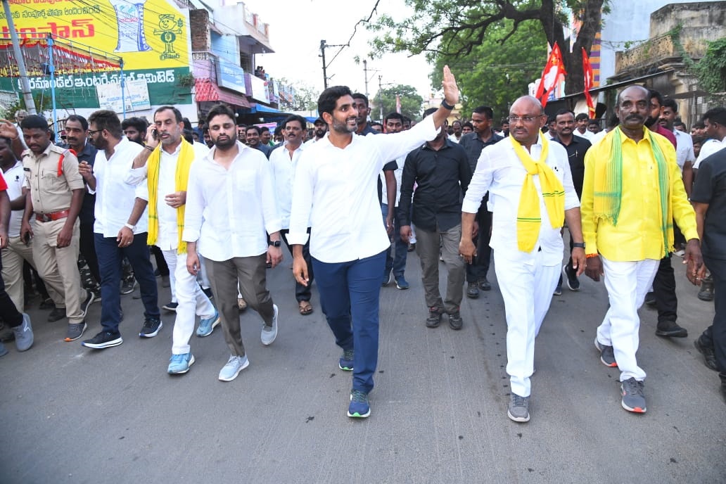వైసిపి పాలనలో గ్రామాలు నిర్వీర్యం- పాదయాత్రలో నారా లోకేష్‌