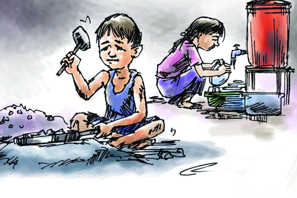 బడి బయట మగ్గుతున్న బాల్యం