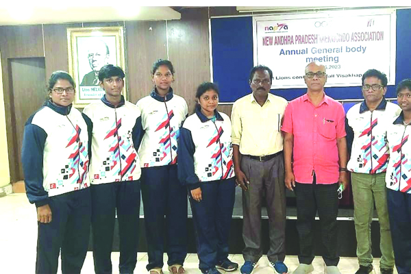 తైక్వాండో జిల్లా జట్టు ఎంపిక