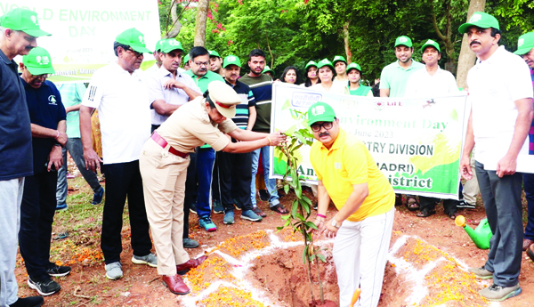 ఎన్‌టిపిసిలో ఘనంగా పర్యావరణ దినోత్సవం