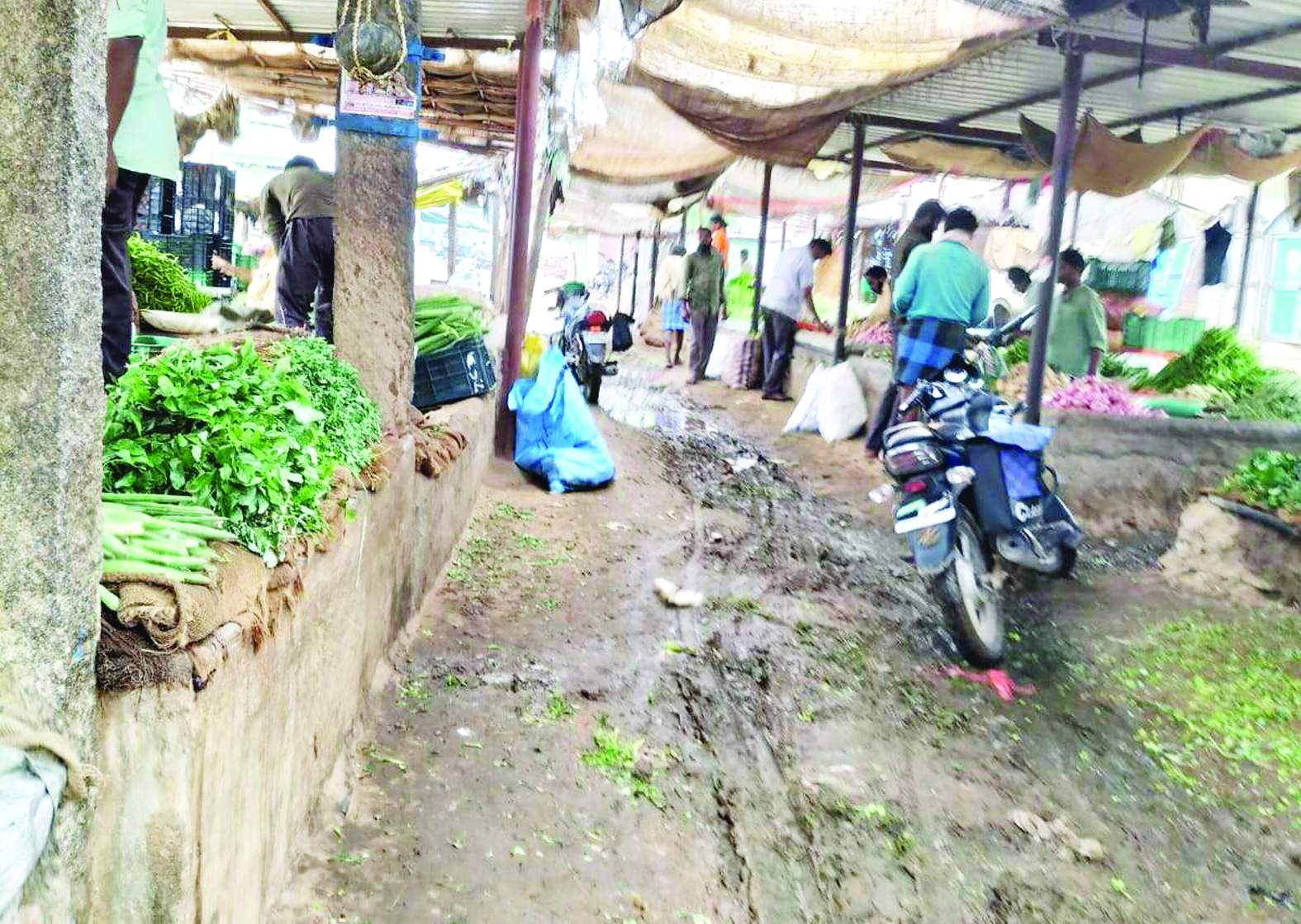 హోళగుంద కూరగాయల మార్కెట్‌