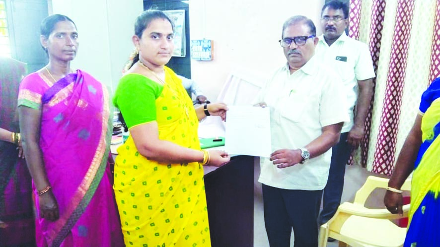 మేడికొండూరు ఉపసర్పంచ్‌ గా అనూషా రాణి