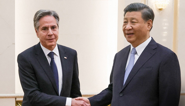 us-secretary-of-state-antony-blinken-meets-president-xi-jinping