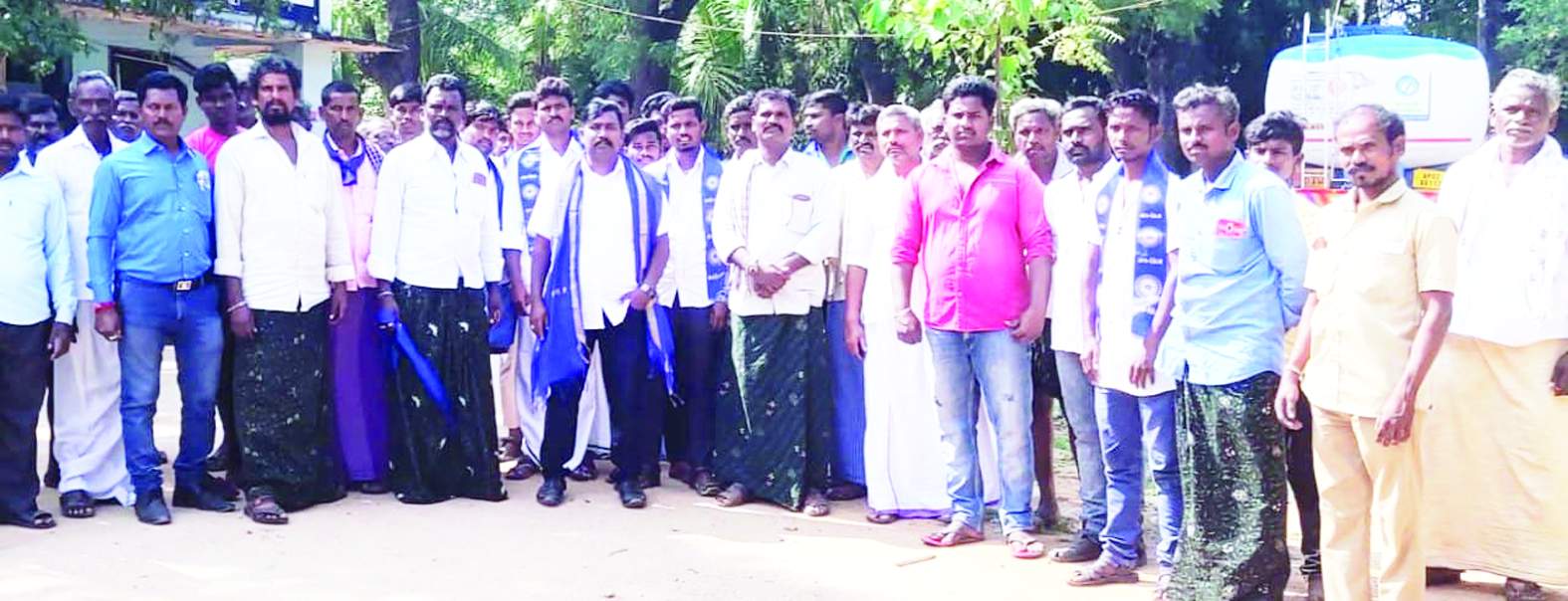 మాట్లాడుతున్న మాల మహానాడు రాయలసీమ అధ్యక్షులు రంగయ్య