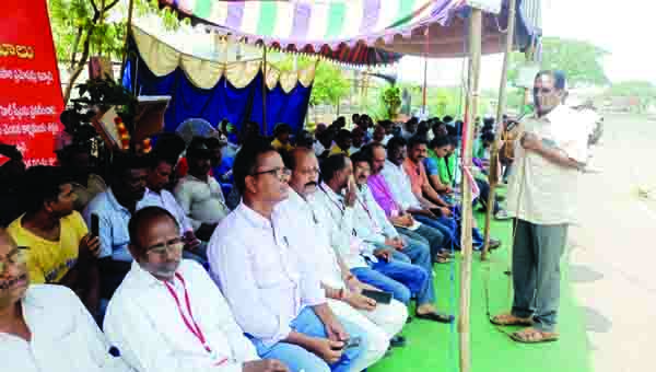 ఆరో రోజుకు 'గంగవరం' దీక్షలు