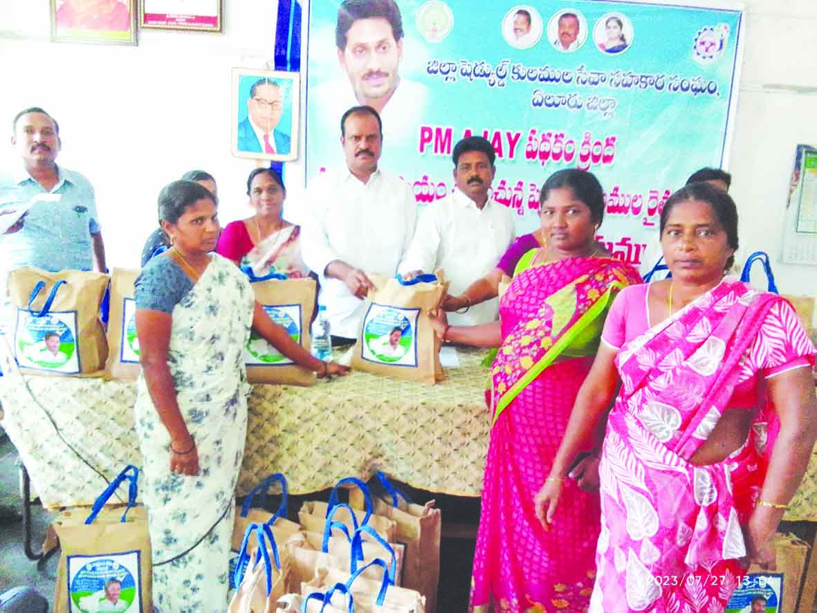 రైతులకు ఉచిత నవధాన్య విత్తనాలు