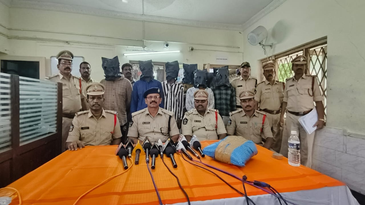 గంజాయి కేసులో ఏడుగురు అరెస్టు