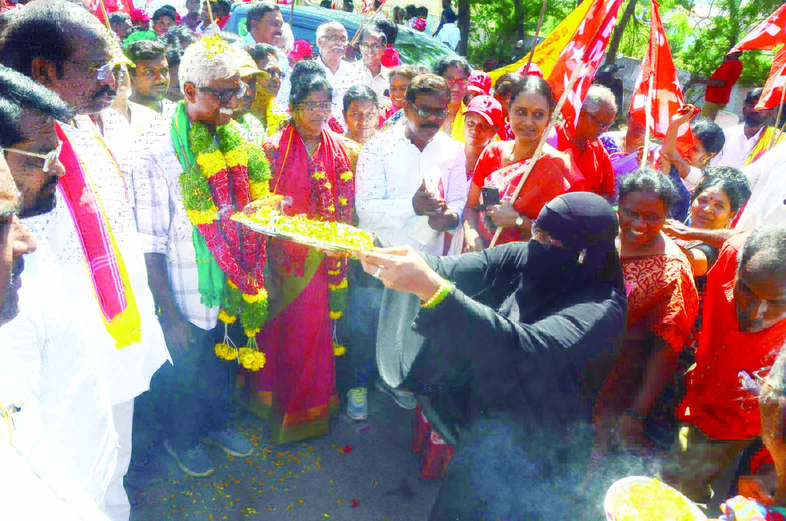 ఏలూరు నగరంలో మార్మోగిన 'పోరుకేక'