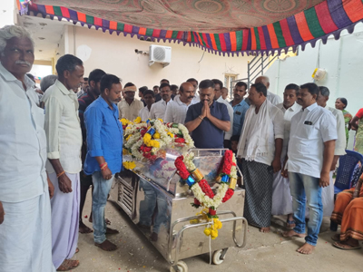 నాయకుడు మృతి