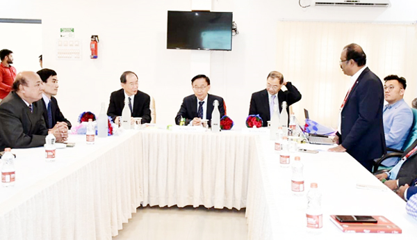 మిట్స్‌ను సందర్శించిన ఐదుగురు తైవాన్‌ డీన్‌లు