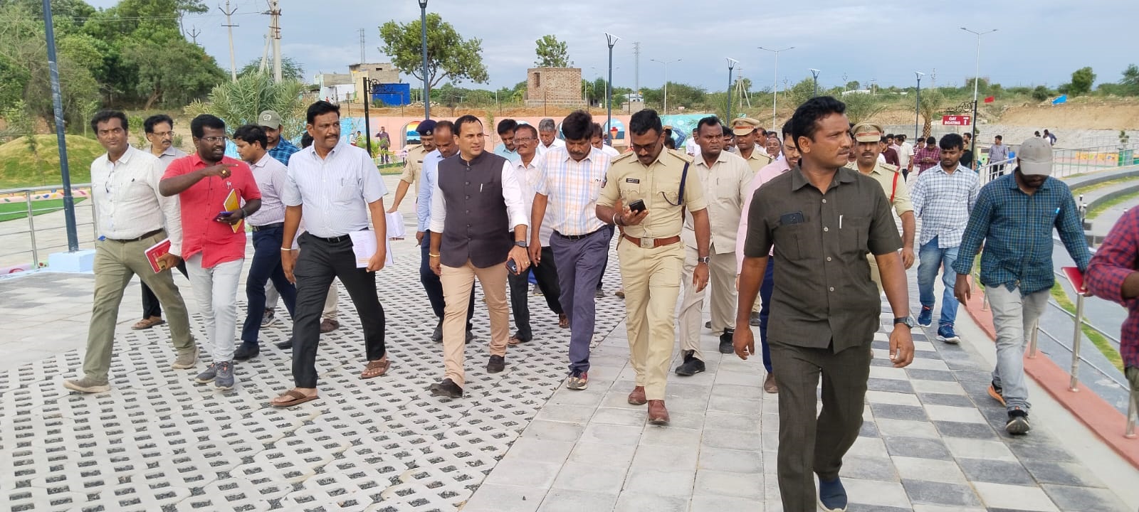 సిఎం పర్యటనకు పకడ్బందీ ఏర్పాట్లు