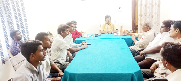 భూ పోరాట కమిటీ జిల్లా అధ్యక్షులు బి. నారాయణ