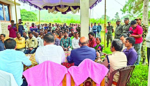 సరిహద్దు వివాదంపై సమావేశం