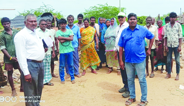 సూర్యలంక సమస్యను కలెక్టర్‌ దృష్టికి తీసుకెళ్తాం