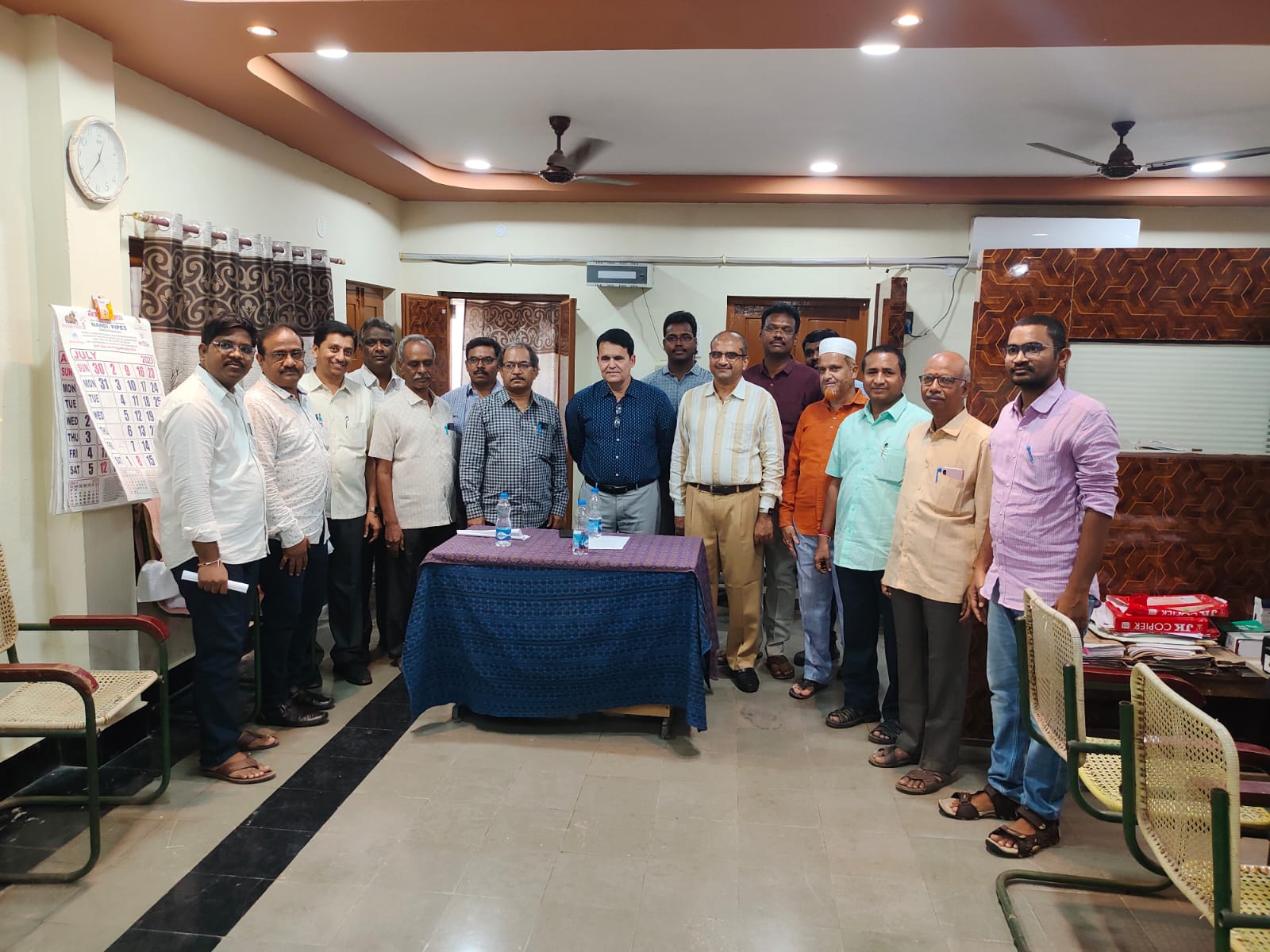 ఆడిటర్లతో సమావేశామైన జాయింట్ కమీషనర్ అనీష్ ఖాన్