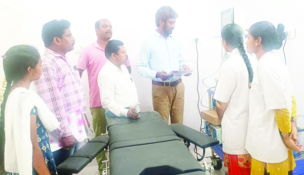 ప్రయివేట్‌ ఆస్పత్రులు తనిఖీ