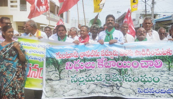 Nallamada-farmers-strike-in-Pedandipadu