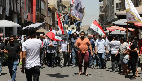 protesters-banks-demand-action