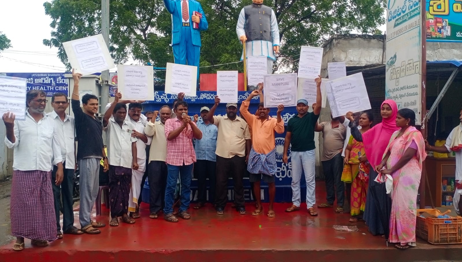 బిజెపి అవకాశవాదం వల్లే మణిపూర్‌లో మంటలు