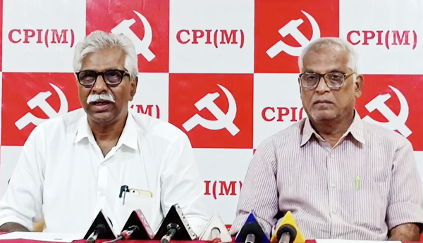 CPM-State-Secretary-V.Srivasarao-press-meet-live
