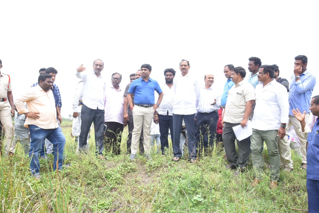 ఆటో నగర్‌ ఏర్పాటుకు స్థలం పరిశీలన