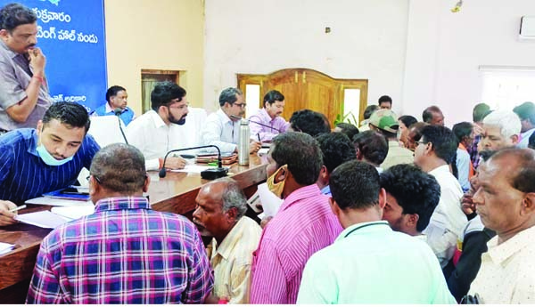 స్పందనకు155 ఫిర్యాదులు