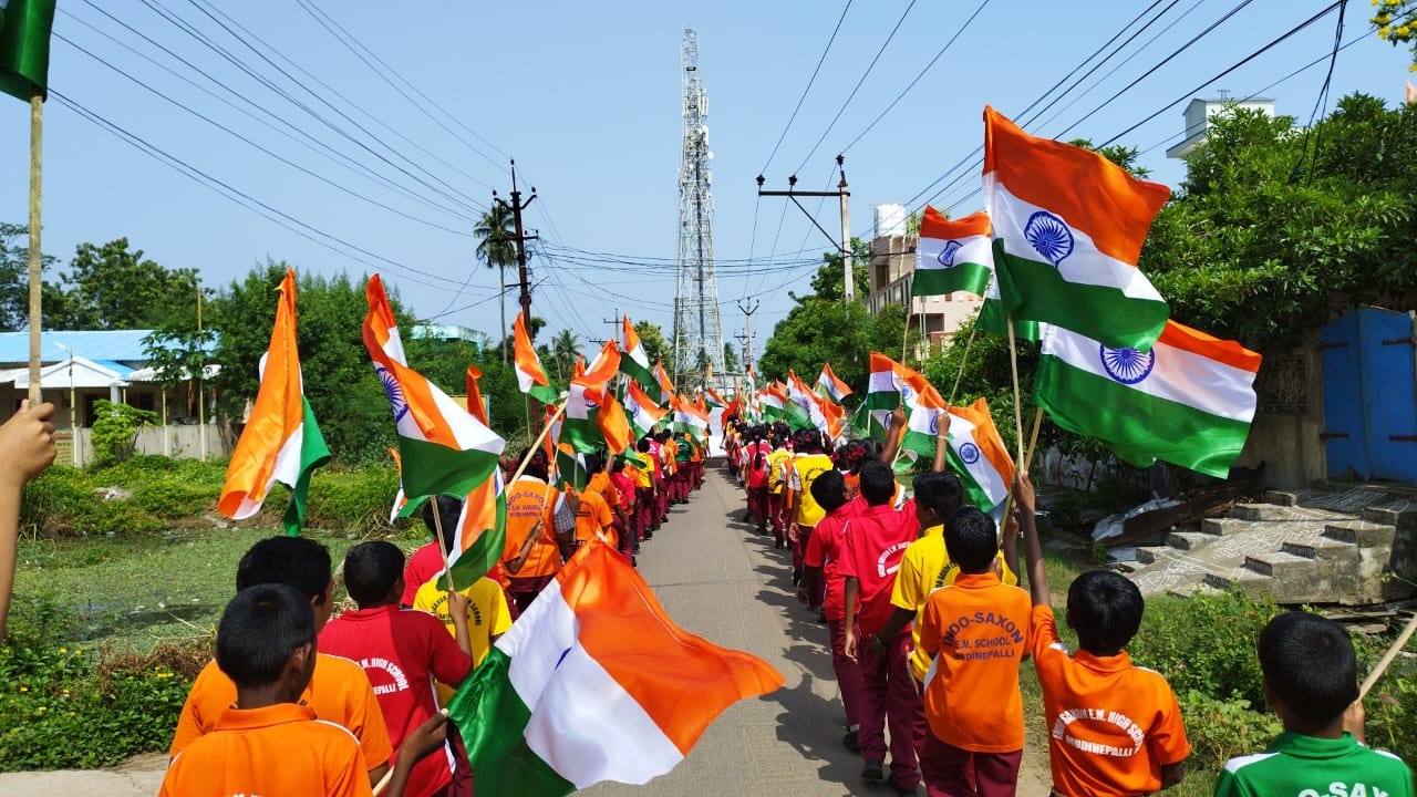 ఘనంగా 77వ స్వాతంత్య్ర దినోత్సవ వేడుకలు