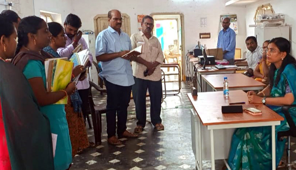 శివదేవుని చిక్కాలలో కలెక్టర్‌ ఆకస్మిక తనిఖీ..