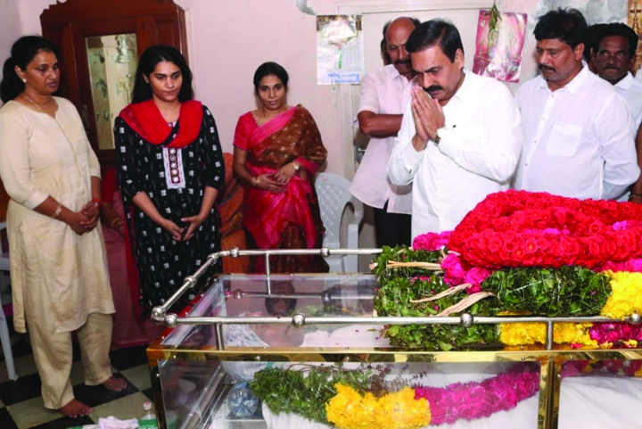 వెంకట సుబ్బారెడ్డికి నివాళి