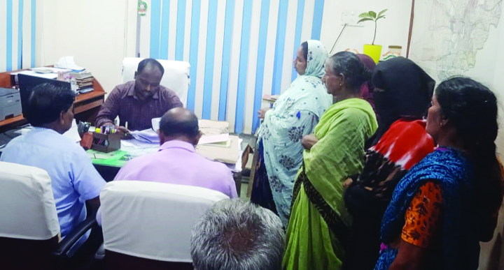 'స్పందన'కు తొమ్మిది అర్జీలు