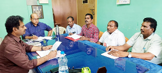 విచారణకు హాజరై ఆధారాలను ఆర్‌జెడికి సమర్పించిన ఫ్యాప్టో నాయకులు