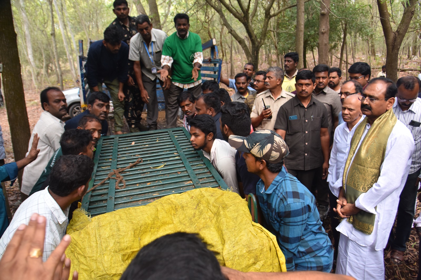  శేషాచలం అడవుల్లో తిరుమల నడకదారి సమీపంలో చిరుతలు సంచరించి ఓ చిన్నారిని బలి తీసుకోవడంతో గత కొన్ని రోజుల నుంచి భక్తుల్లో భయాందోళన నెలకొంది.