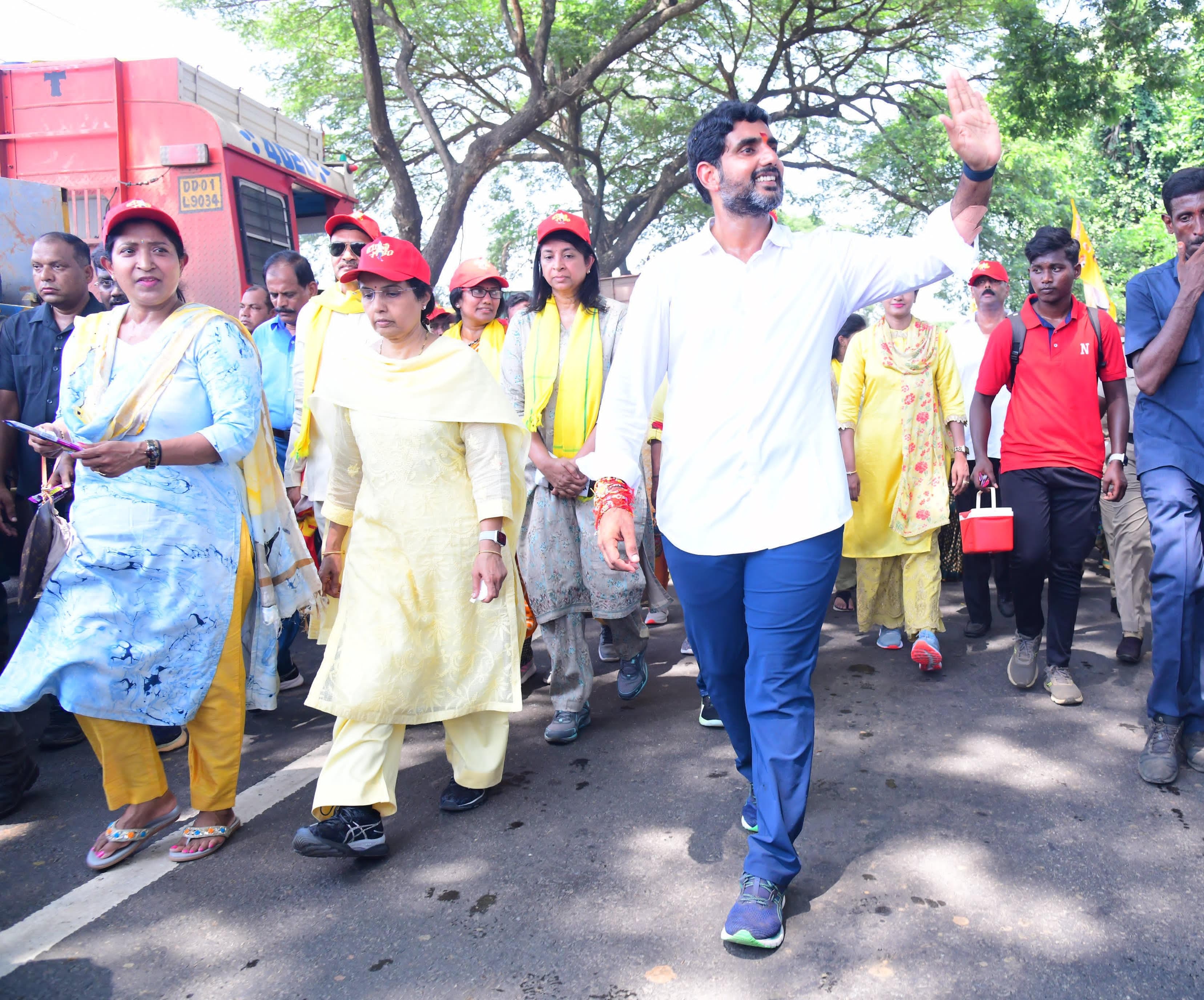 200 రోజులకు యువగళం పాదయాత్ర