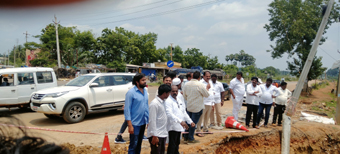 ముమ్మరంగా నూతన వంతెన నిర్మాణ పనులు : ఎంఎల్‌ఎ