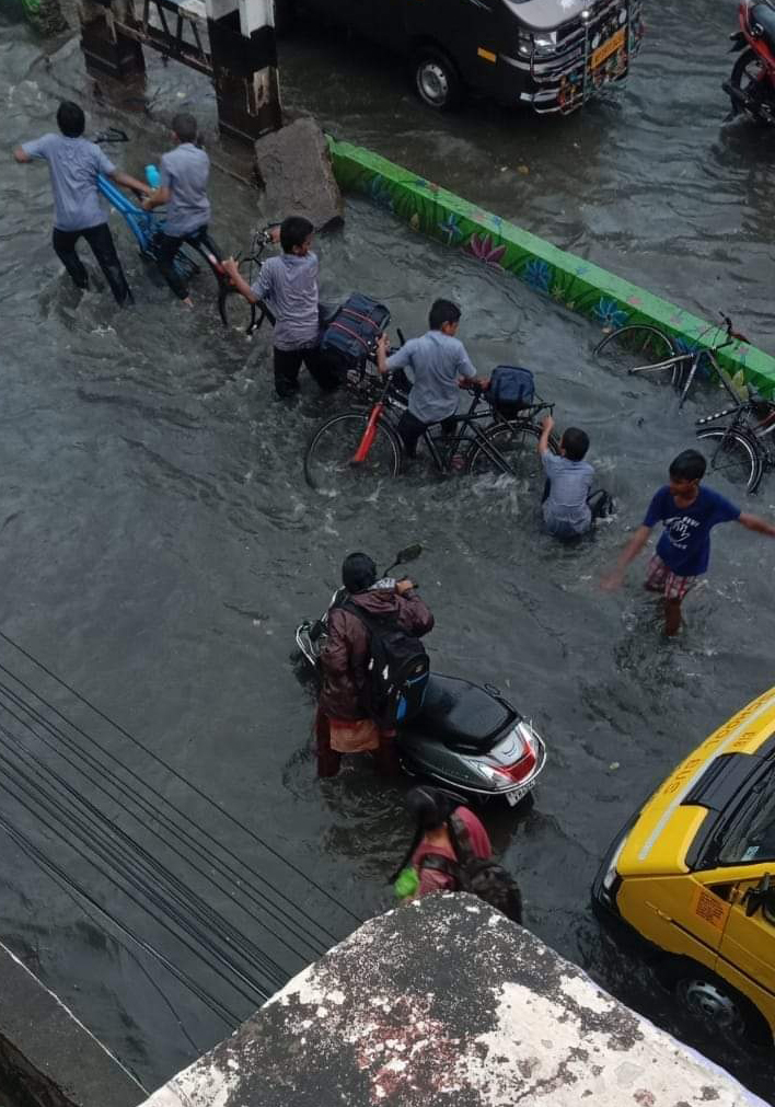 కుండపోతగా వాన