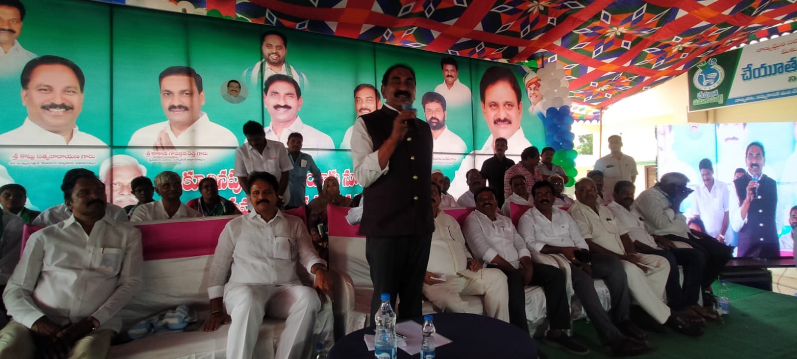 సభలో మాట్లాడుతున్న ఎంపి బీద మస్తాన్‌రావు