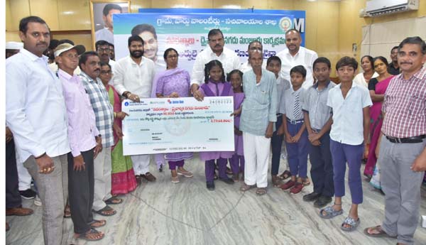 12,653 మందికి రూ. 57.9 కోట్ల లబ్ధి