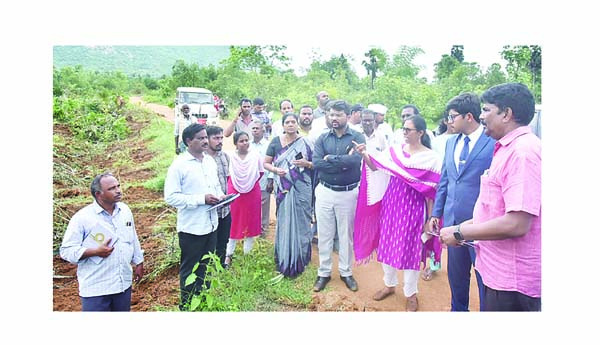 సిఎం పర్యటన ఏర్పాట్లు పరిశీలన