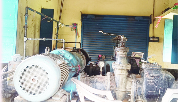 మూలనపడ్డ ఎత్తిపోతల పథకం