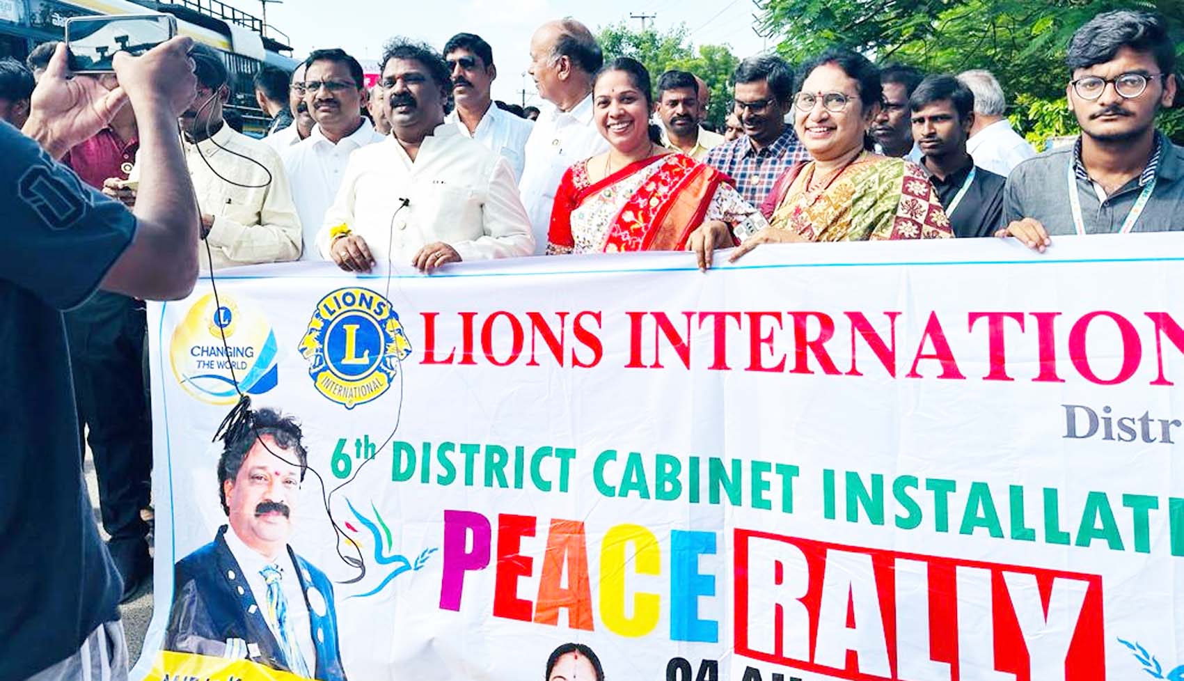 ప్రపంచ శాంతి కోసం సద్భావన ర్యాలీ          