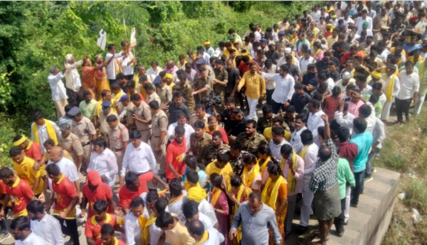 Lokesh-Padayatra-in-Siripuram