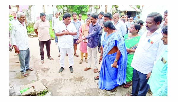 గుర్తించి సమస్యలకు సత్వర పరిష్కారం : ఎమ్మెల్యే