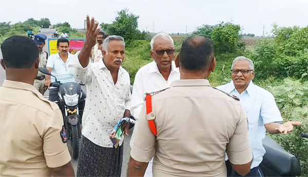 Nallamada-farmers-march-thwarted-Arrests