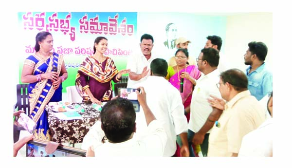 వాడీ వేడిగా సర్వసభ్య సమావేశం