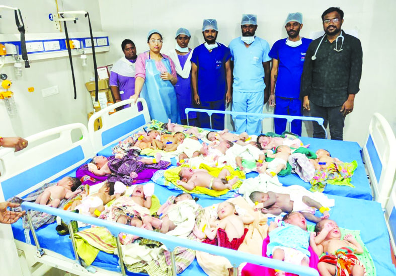 24 గంటల్లో 21 మందికి కాన్పులు