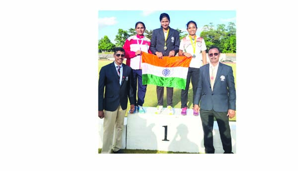 అంతర్జాతీయ అథ్లెటిక్స్‌లో పైడిరాజుకు సిల్వర్‌